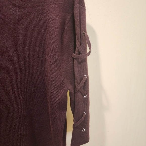 BOLD elements women's brown Short Sleeves sweater top NWT size XL - Picture 10 of 11